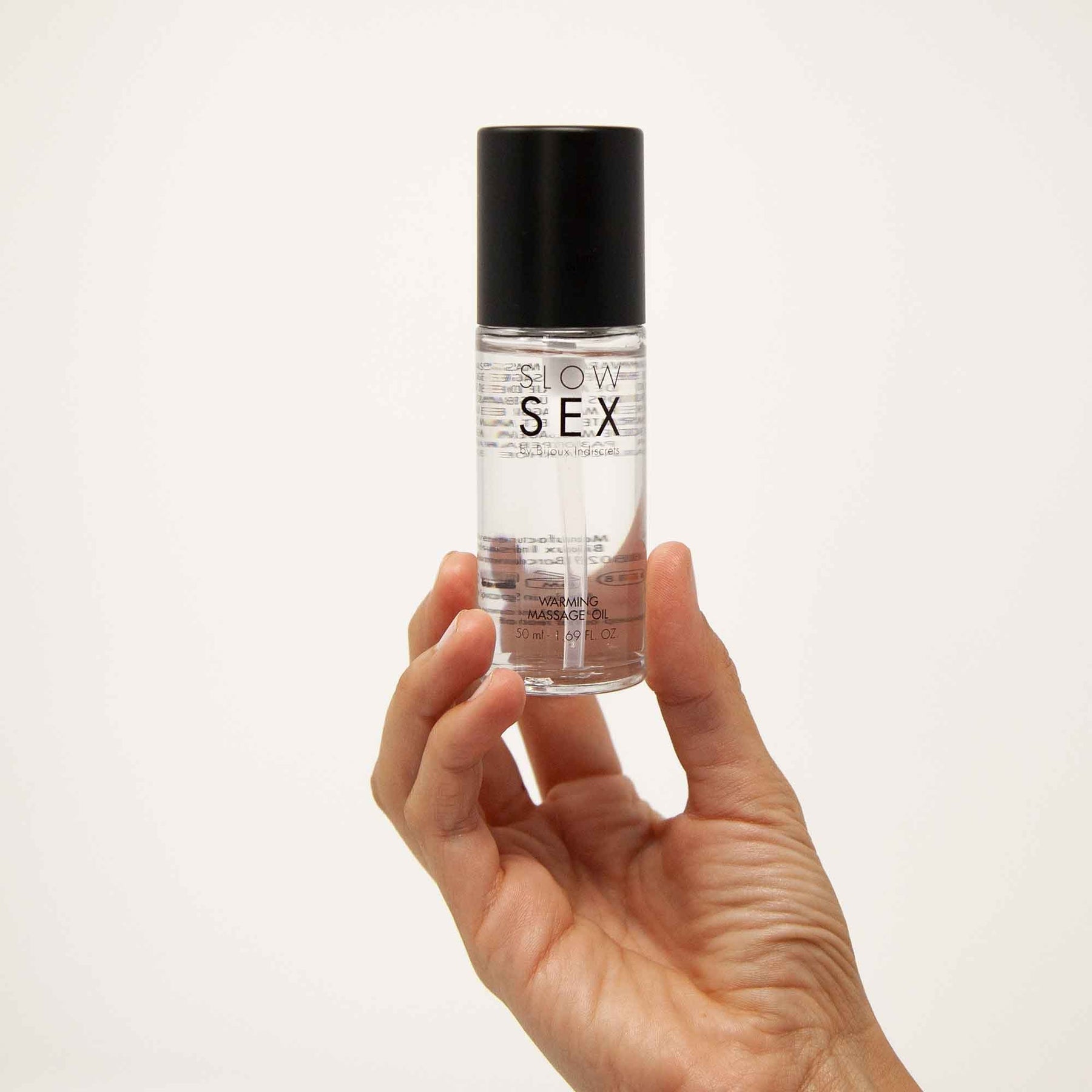 Huile de massage coco chauffante et comestible - Slow Sex - 50ml