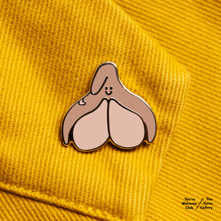 Happy Clitoris! Vulva Pins