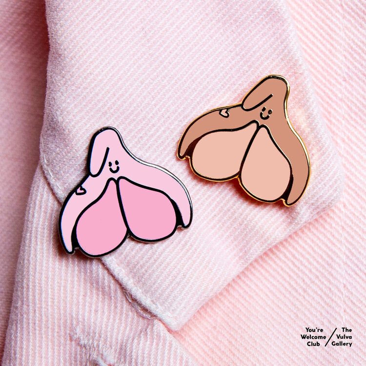 Happy Clitoris! Vulva Pins