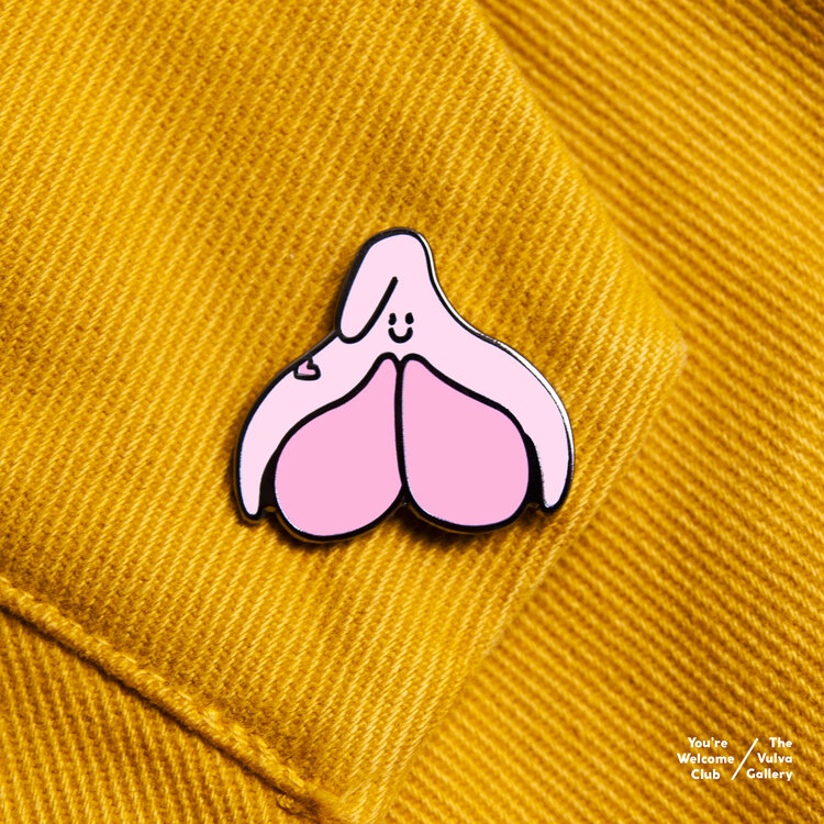 Happy Clitoris! Vulva Pins