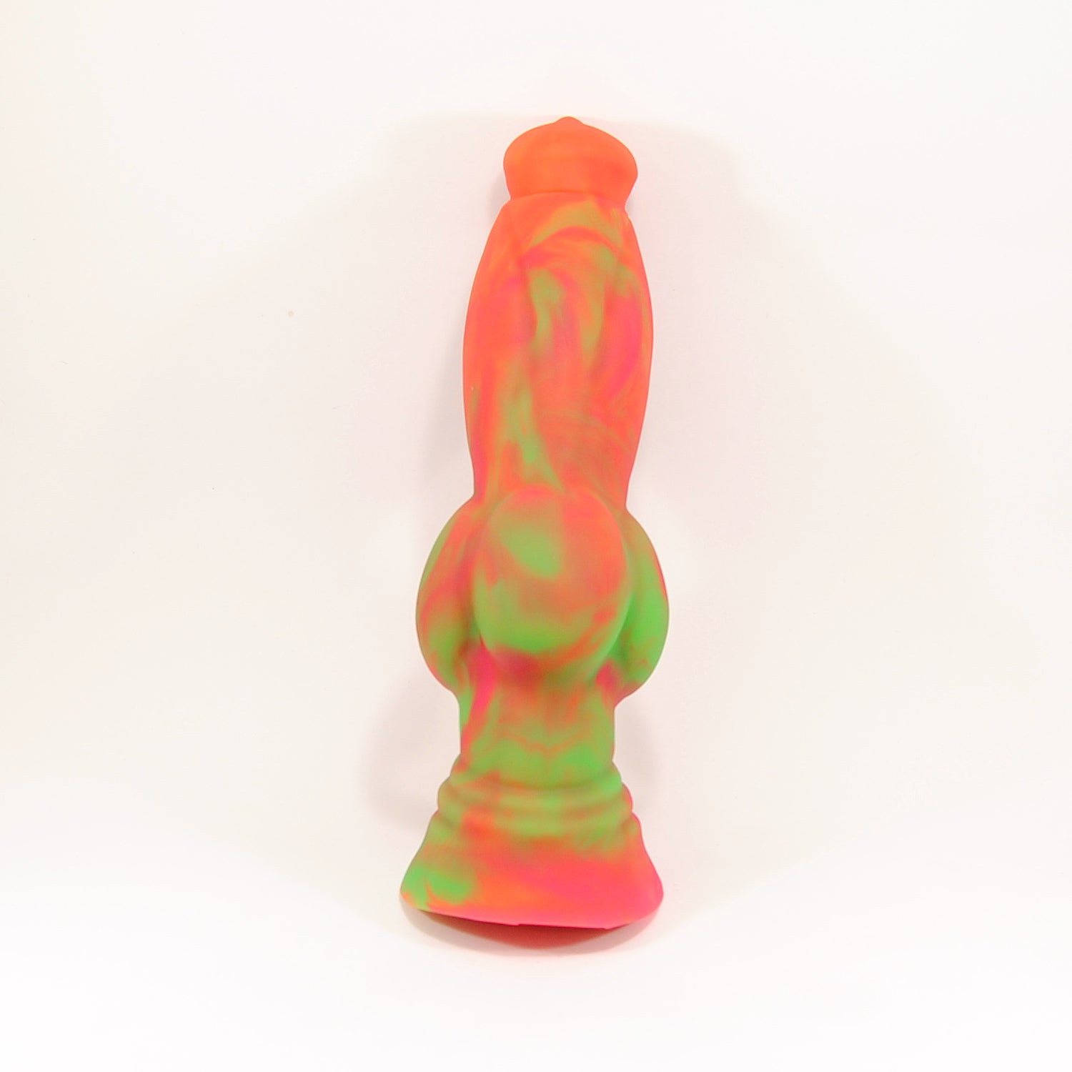 Gode Mundir - Le loup fantastique orange et vert UV - 3XL