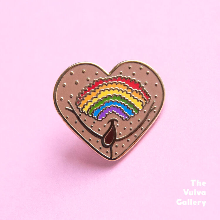 Happy Pride! Vulva Pins