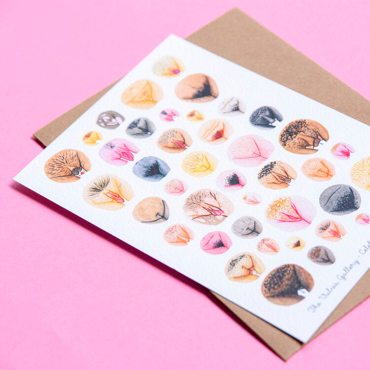 Carte postale Vulva Variety