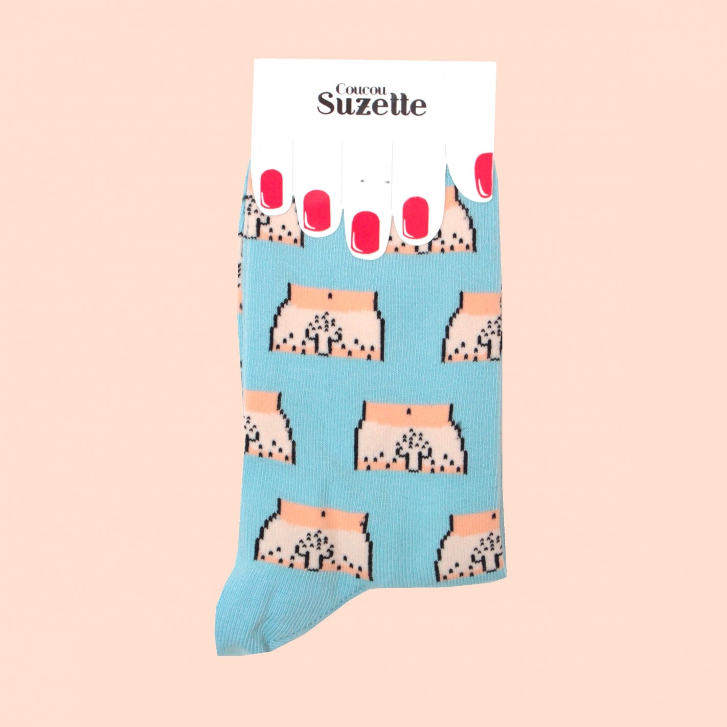Chaussettes Coucou Suzette Pénis - Blancs