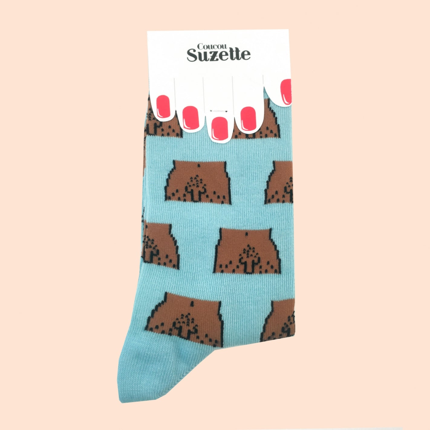 Chaussettes Coucou Suzette Pénis - Noirs