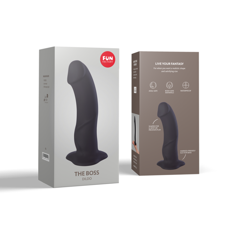 Gode réaliste - The Boss Noir - Fun Factory - 18cm