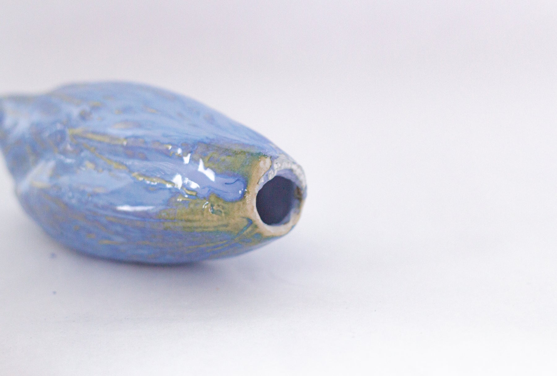 Gode en céramique - L'endive bleu lavande de La Mère Michet