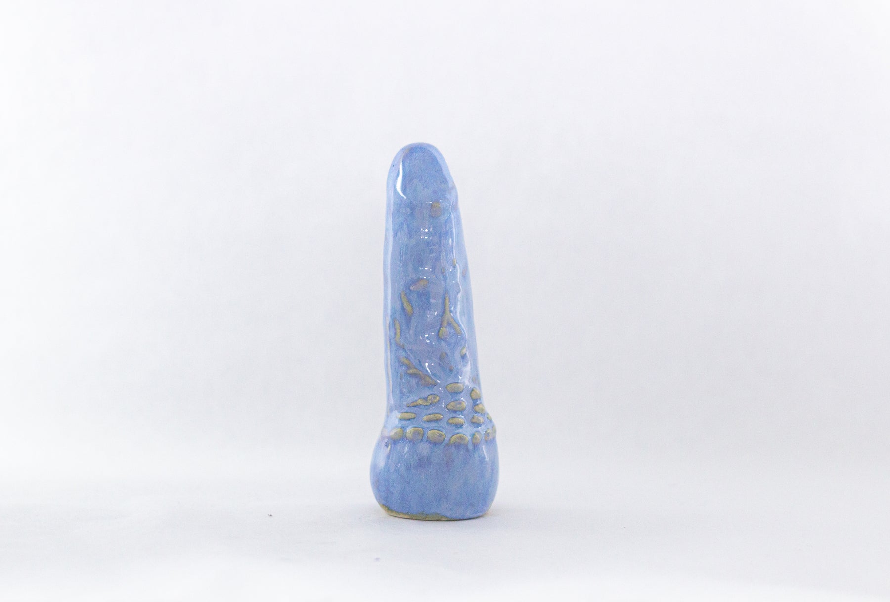 Gode en céramique - Le réaliste bleu lavande de La Mère Michet