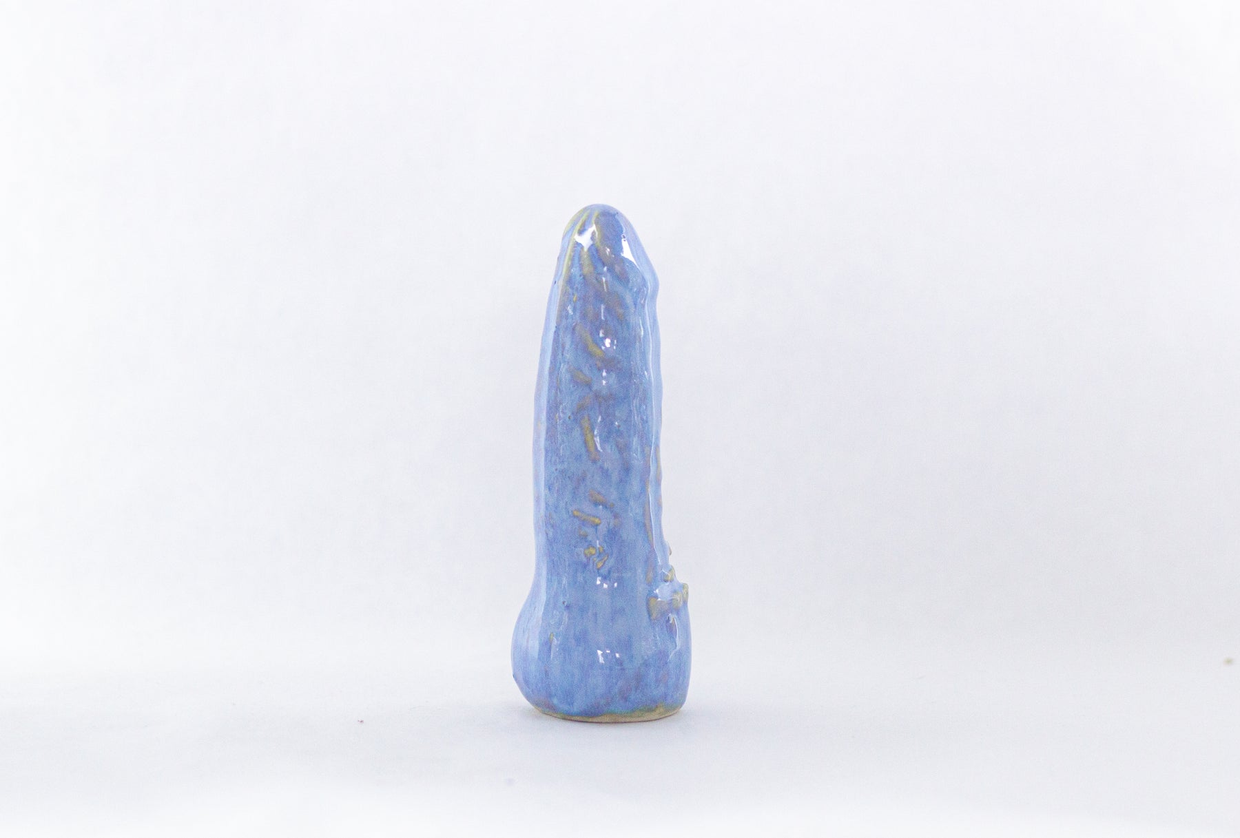 Gode en céramique - Le réaliste bleu lavande de La Mère Michet