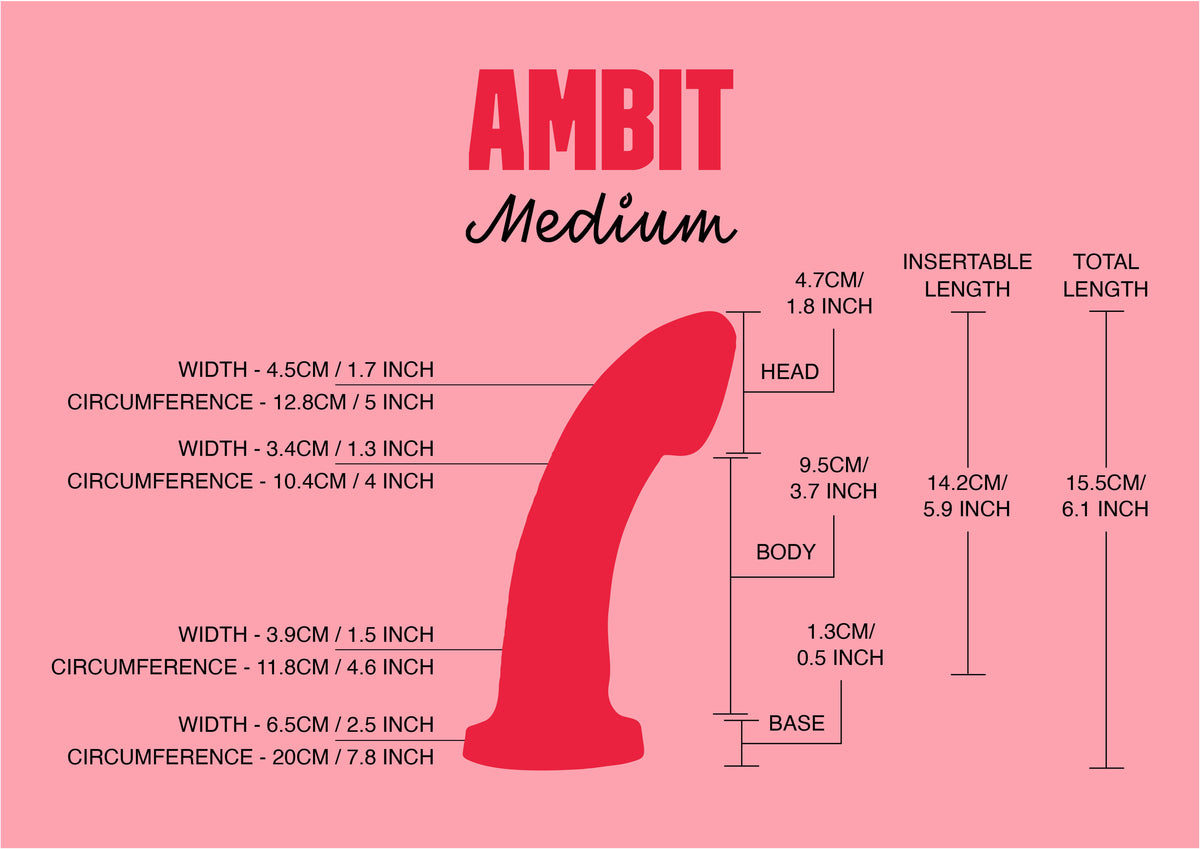 Gode Ambit Princess Perfume - Godemiche Silicone