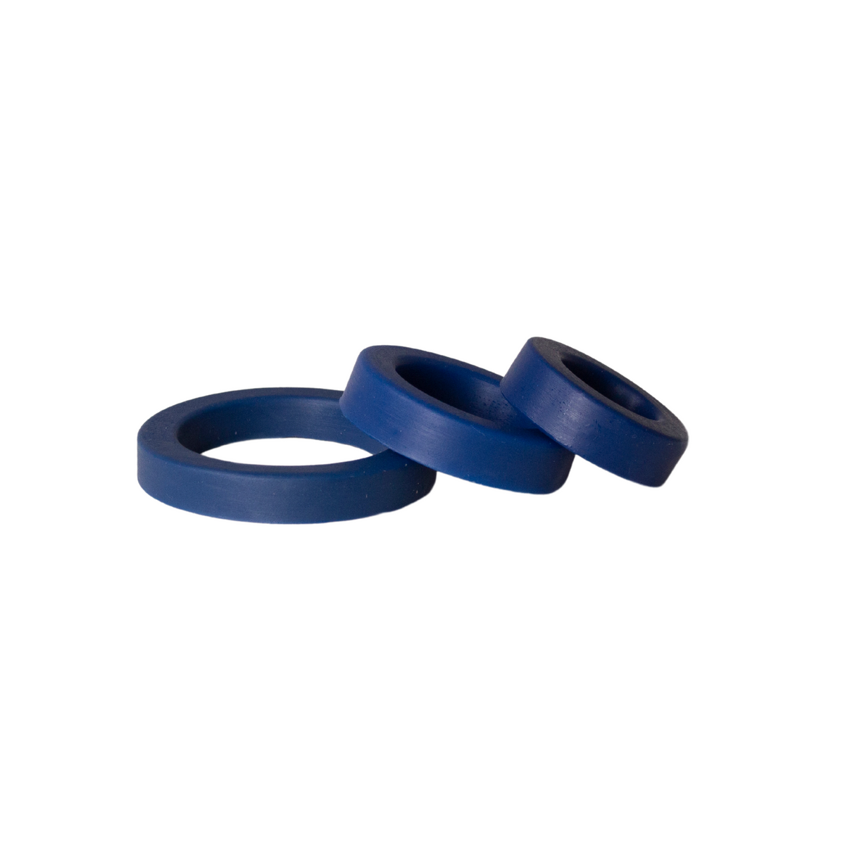 Cockrings 100% silicone Bleus - BS Atelier