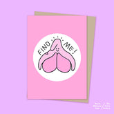 Cartes postales Find me! Clitoris