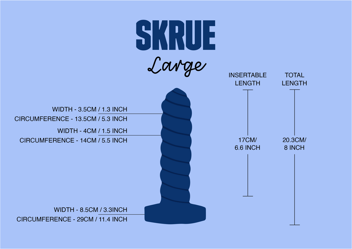 Gode texturé Skrue Rose perlé - Godemiche Silicone